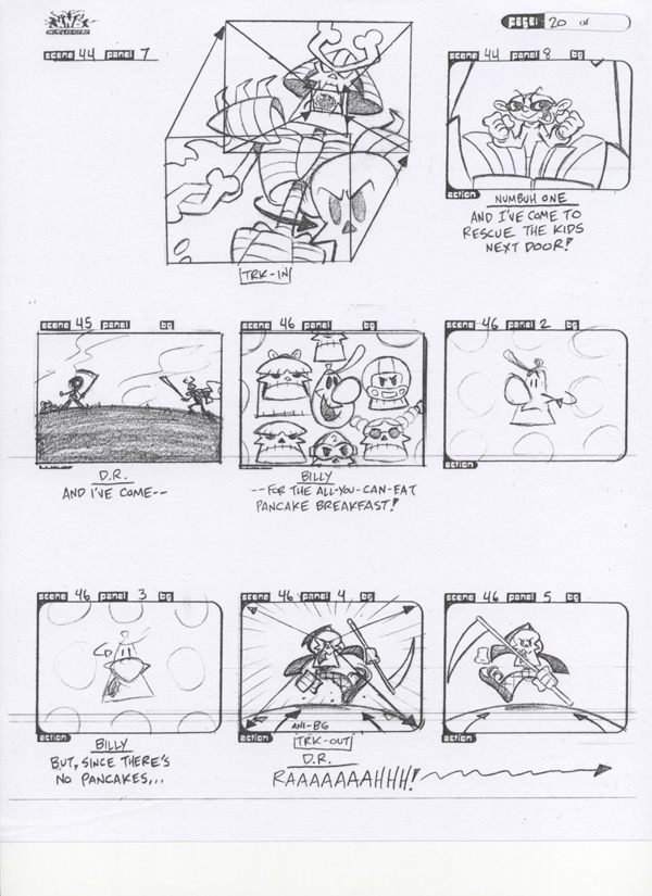 Kids NExt door Storyboard pg 20
